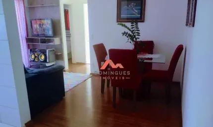 Apartamento com 2 dormitórios à venda, 46 m² por R$ 260.000,00 - Cariobinha - Americana/SP