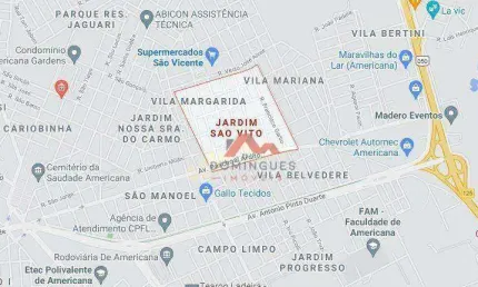 Casa com 2 dormitórios à venda por R$ 424.000,00 - Jardim São Vito - Americana/SP