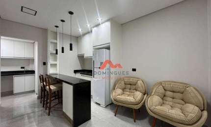 Flat com 1 dormitório à venda, 37 m² por R$ 210.000,00 - Centro - Americana/SP
