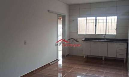 Casa com 2 dormitórios para alugar, 60 m² por R$ 1.527,00/mês - Jardim Boer I - Americana/SP