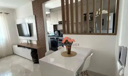 Apartamento com 2 dormitórios à venda, 44 m² por r$ 220.000,00 - jardim boer i - americana/sp