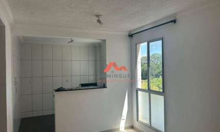 Apartamento com 2 dormitórios para alugar, 45 m² por R$ 1.171/mês - Jardim Bertoni - Americana/SP