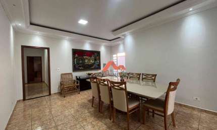 Casa com 4 dormitórios para alugar, 272 m² por R$ 4.565,00/mês - Santa Cruz - Americana/SP