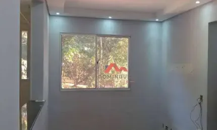 Apartamento com 2 dormitórios para alugar, 55 m² por R$ 1.140/mês - Chácara Letônia - Americana/SP