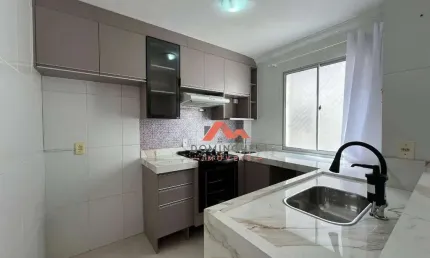 Apartamento com 2 dormitórios, 48 m² - venda por r$ 210.000,00 ou aluguel por r$ 1.437,00/mês - jardim bertoni - americana/sp