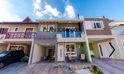 Casa em condomínio fechado com 3 quartos à venda no Ecoville, Porto Alegre 