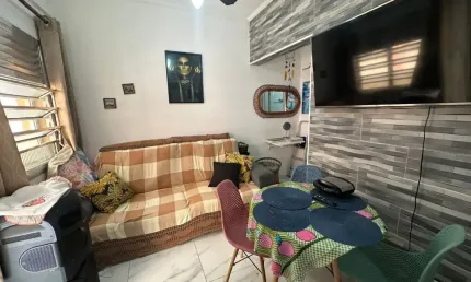 Apartamento no centro de mongaguá 100 metros da praia