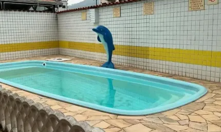 Apartamento 1 dormitório com piscina em Solemar Praia Grande