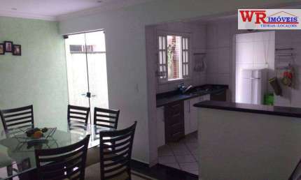 Sobrado residencial à venda, Jardim Pilar, Santo André.
