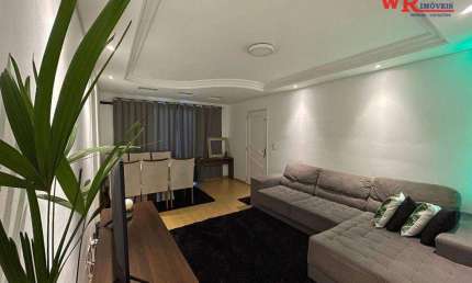Apartamento com 3 dormitórios à venda, 92 m² por R$ 385.000,00 - Vila Linda - Santo André/SP