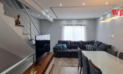Sobrado à venda, 123 m² por r$ 560.000,00 - parque novo oratório - santo andré/sp