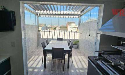 Cobertura com 2 dormitórios à venda, 55 m² por R$ 530.000,00 - Vila Metalúrgica - Santo André/SP