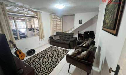 Sobrado com 3 dormitórios à venda, 160 m² por R$ 550.000,00 - Jardim Beatriz - São Bernardo do Campo/SP