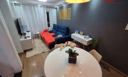 Apartamento com 2 dormitórios à venda, 50 m² - Parque Erasmo Assunção - Santo André/SP