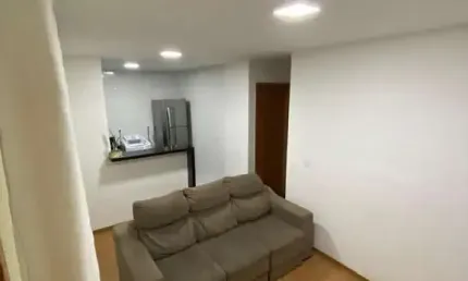 Apartamento de 2 dormitórios com varanda no parque santa rosa em suzano