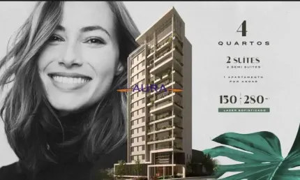 Apartamento com 4 quartos à venda na Rua Paulo Afonso, Santo Antônio, Belo Horizonte
