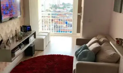 Apartamento na Vila Gustavo com 2 dormitório sendo um deles suíte, varanda gourmet e 2 vagas