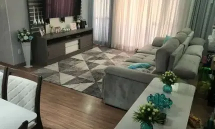 Apartamento com 2 dormitórios sendo 2 suítes, 2 vagas de garagem  na vila irmãos arnoni
