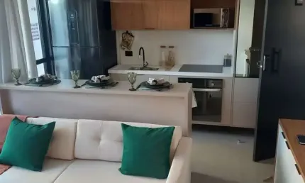 Apartamento para venda , ótima  localização, 01 (dorm.)  01 (um) banheiro, 01 (uma)  vaga.