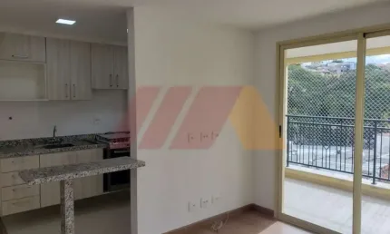 Apartamento para locação de 1 dormitório com varanda gourmet e vaga de garagem