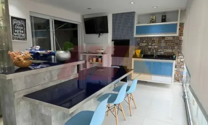 Apartamento mobiliado para venda, 2 dormitórios, 2 vagas de garagem, 95m². santa teresinha.