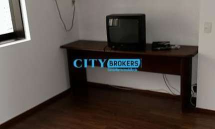 Flat com 1 quarto à venda na Avenida Ibijaú, --, Moema, São Paulo por R$ 400.000