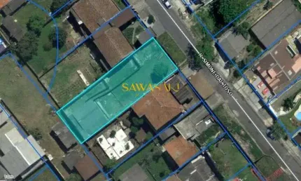 Terreno à venda na Rua Simone Dal Toso, 244, Uberaba, Curitiba