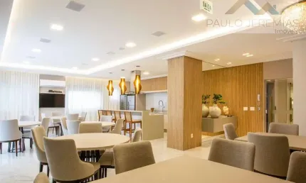 Apartamento 3 suítes à venda em Kobrasol, São José, 128m², amplo e moderno. Confira oportunidade!