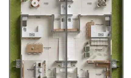 Casa 3 suítes à venda em cachoeira do bom jesus, fl - r$1.520.000