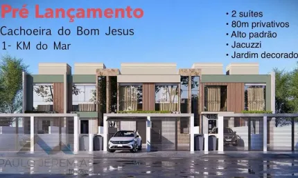 Casa Duplex à Venda em Cachoeira do Bom Jesus - 82m², 2 Suítes