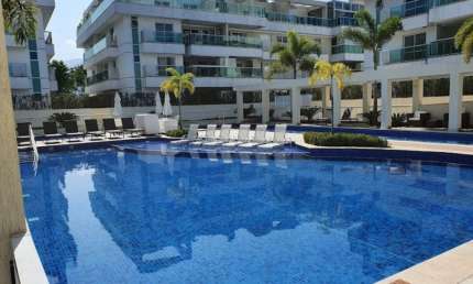 Cobertura duplex á venda no Recreio 3 quartos-1suíte-149m2.