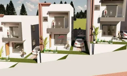 Oportunidade Imperdível para construtor ou investidor! Lote de 887m² com projeto aprovado e pago para 5 casas de 100 m²