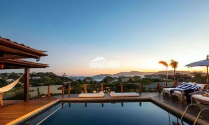 Casa de Condomínio à venda, 8 quartos, 6 suítes, 7 vagas, Geribá - Armação dos Búzios/RJ