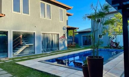 Casa 6 suítes vista mar locação fixa no bairro Marina!