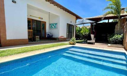 Casa em condomínio 3 quartos no bairro Rasa em Búzios !