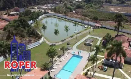 CHÁCARA POUSADA DE 15.000 M²/4 CASAS/ 12 CHALES/2 SALÕES DE FESTAS/PISCINA/ LAGO À VENDA EM ATIBAIA