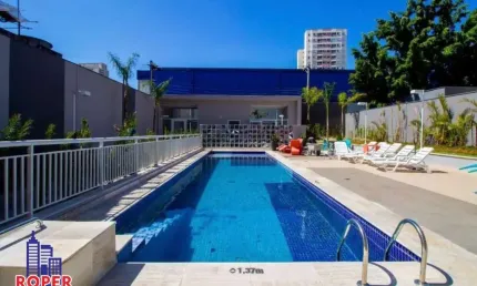 Lindo apartamento novo nunca habitado com 38 m²/2 dormitórios/1 vaga à venda na quarta parada por r$ 350.000,00