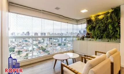Apartamento de 92 m²/2 dorms/2 vagas/varanda à venda no tatuapé, são paulo