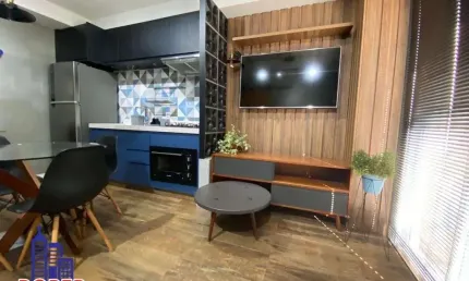 LINDO APARTAMENTO DE 36,5 M²/1 DORMITÓRIO À VENDA NA VILA ALPINA