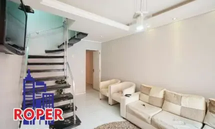 Excelente sobrado de 140 m²/2 dormitórios/2 vagas/espaço gourmet/edicula à venda na vila prudente, são paulo