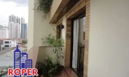 Apartamento de Alto Padrão de 188 m²/4 Suítes/2 Vagas/ Varanda à Venda no Tatuapé, São Paulo.