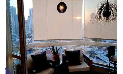 Excelente apartamento de 140 m²/3 dormitórios/2 vagas à venda no tatuapé
