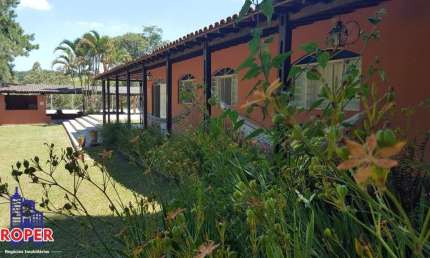 EXCELENTE SITIO COM 51.000 M²/CASA SEDE/PISCINA/ESPAÇO GOURMET À VENDA EM SANTA ISABEL