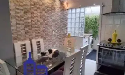 LINDO SOBRADO DE CONDOMINIO FECHADO MOBILIADO À VENDA NA MOÓCA, SÃO PAULO