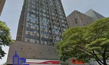 Vende-se meia laje comercial na faria lima (448m² + 150m² de varanda) - ed. novo são paulo