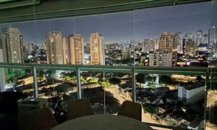 Lindo apartamento de 90 m²/3 dorms/2 vagas varanda à venda no tatuapé