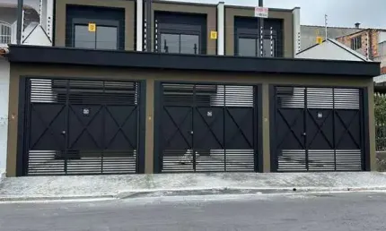 LINDO SOBRADO NOVO DE 100 M²/2 SUITES/2 VAGAS A VENDA NA VILA TOLSTOI