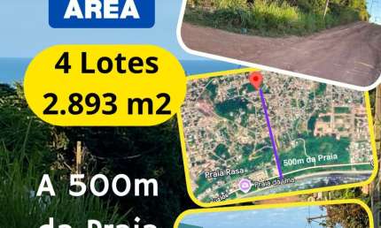 Terreno à venda na Praia Rasa, Armação dos Búzios 