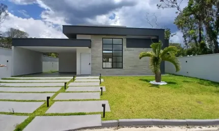 Casa em condomínio fechado com 4 quartos à venda na Av. Padre Anchieta, 6840, Jardim Casablanca, Peruíbe