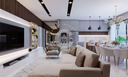 Apartamento com 3 dormitórios à venda, 116 m  por R  1.685.000,00 - Meia Praia - Itapema SC
